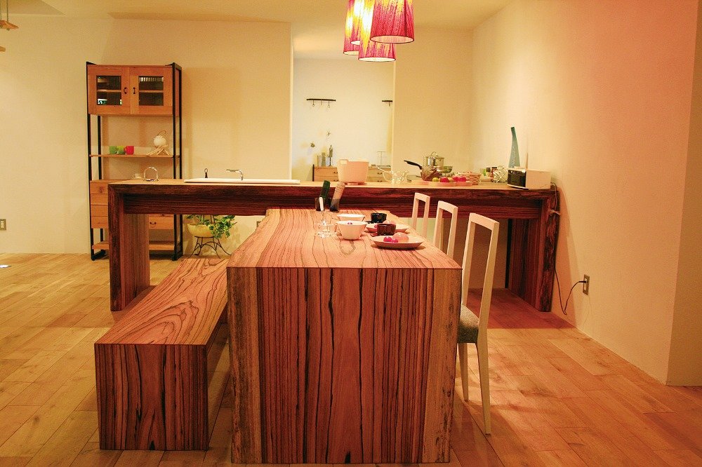 売れ筋】 【木材 一枚板 リフォーム リノベーションに】 - 机・テーブル